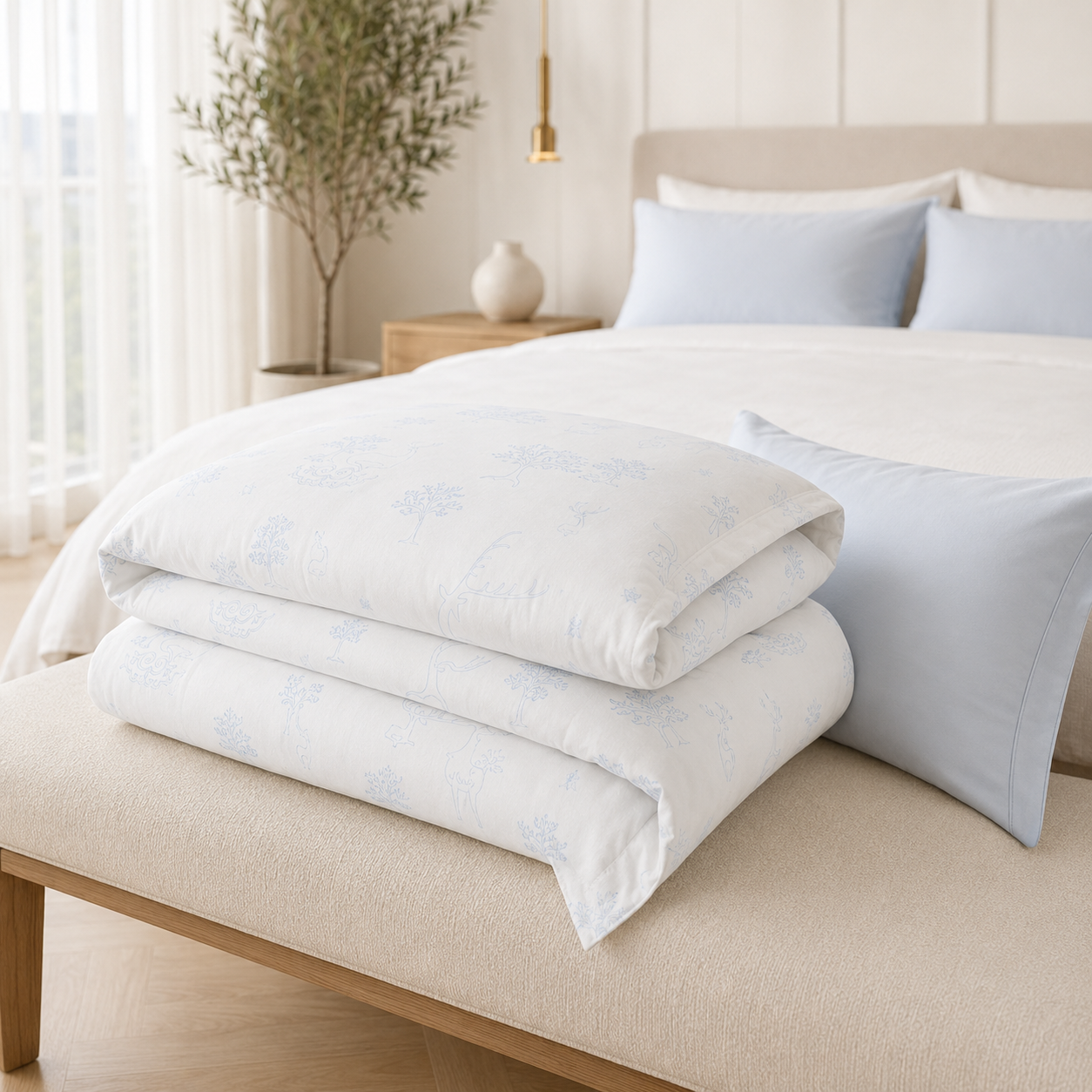 Folded Duvet Editorial
